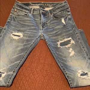 Distressed Jeans